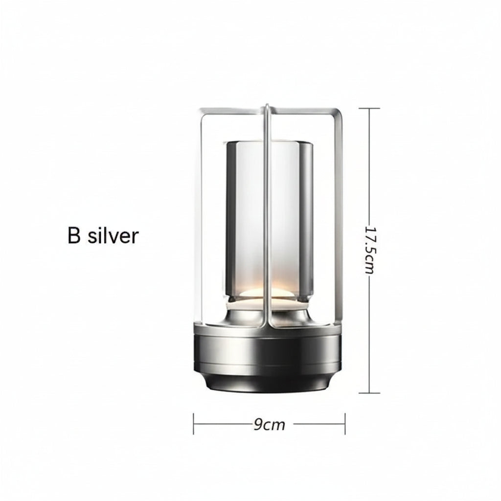 Simple Charging Table lamp Restaurant Bar Desk Lamp Dimming Atmosphere Waterproof IP40 USB Charging Touch Switch Decoration Lamp