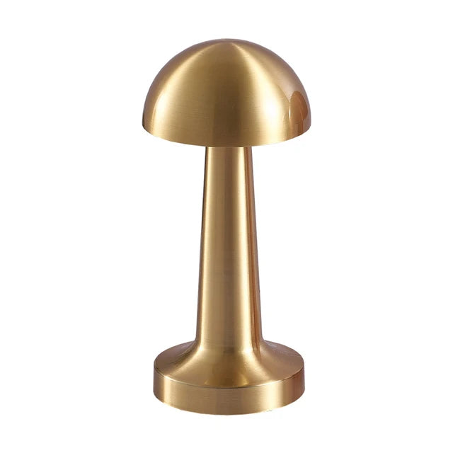 Retro Table Lamp Metal Touch Decor for Bar Coffee Restaurant Decoration Light Desk LED Rechargeable Night Light Bedroom Decor