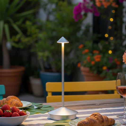 Type-C Rechargeable Table Lamp Creative Dining Touch Led Hotel Bar Coffee Pina pro Table Lamp Lampada Da Tavolo Decorative Lamp
