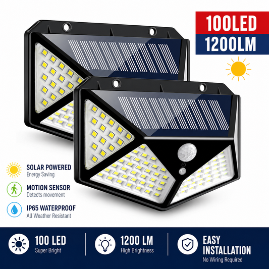 LED Solar Wall Light