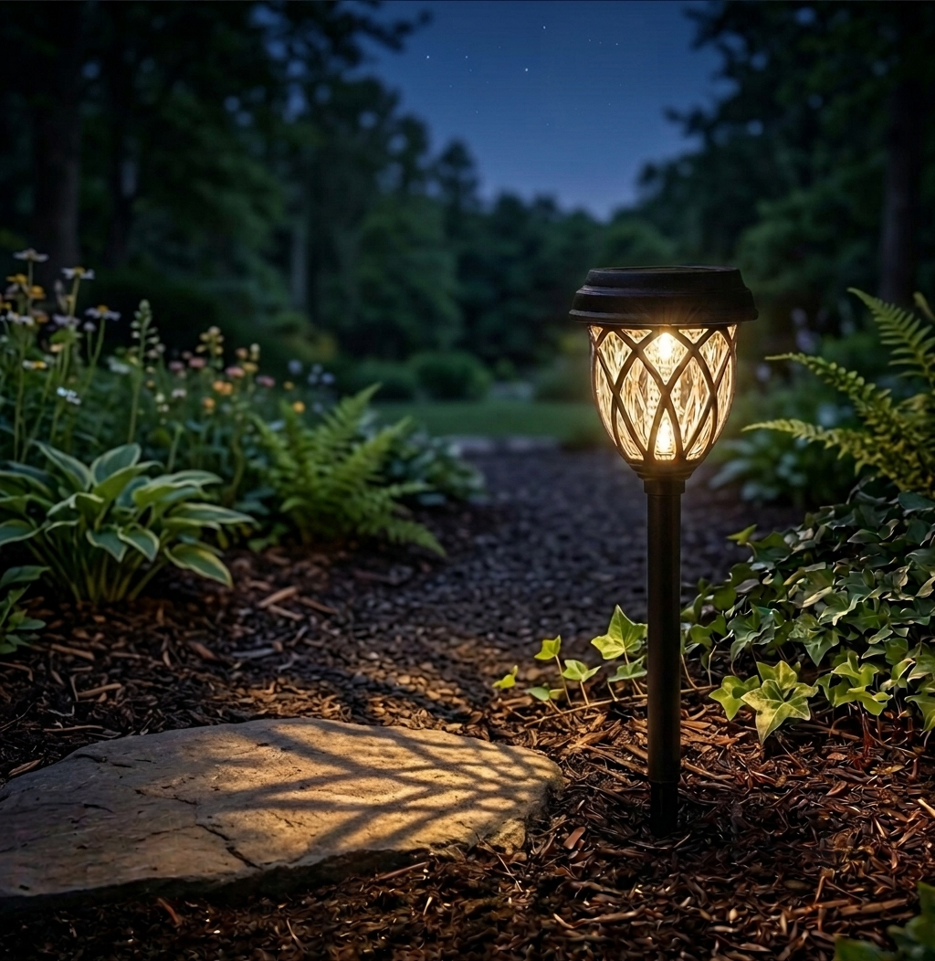 Solar Outdoor Waterproof Garden Light Lawnmp