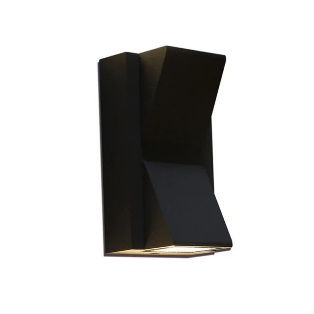 Luxury LED Wall Lamp Modern Up Down Wall Sconce Black Waterproof Aluminum Light Fixture Indoor Outdoor Bedroom Living Room Hallway Hotel Decor-5W 10W LED Wall Lamp Waterproof IP65 Outdoor Wall Light Sconce Balcony Garden Decoration Lighting Lamp