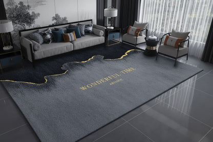 Modern grey  carpets are, suitable for home decoration in living rooms and bedrooms
