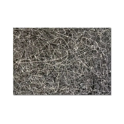 Copy Pollock OIl Paintings Hand-painted Abstract Pictures Paintings On Canvas Large Bedroom Decoration Wall Art Unframed