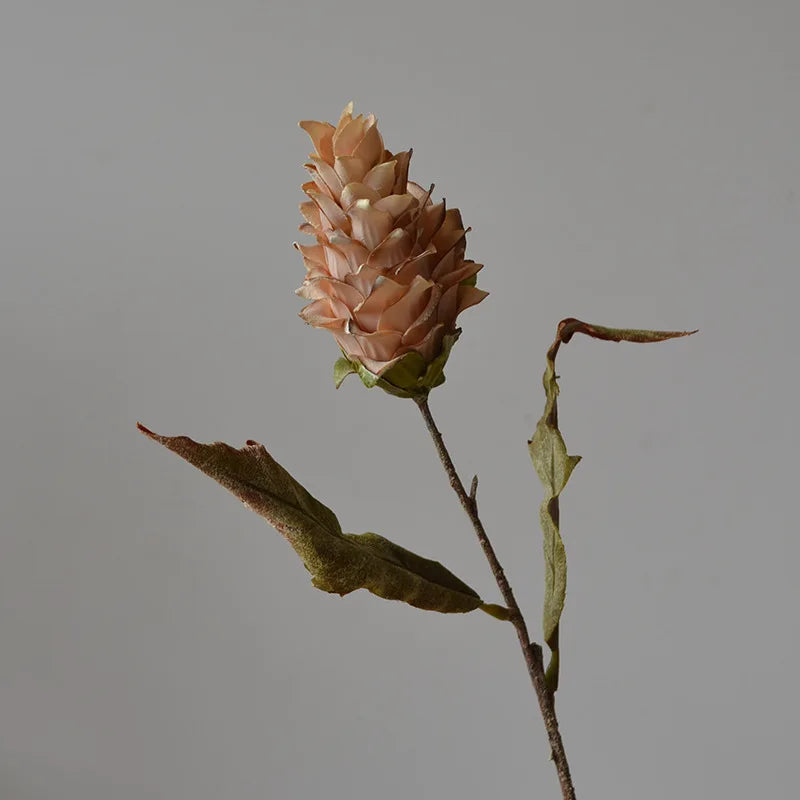 60CM Artificial Flower European Retro Home Decor Living Room Flower Arrangement Wedding Photography Prop Pineapple Flower
