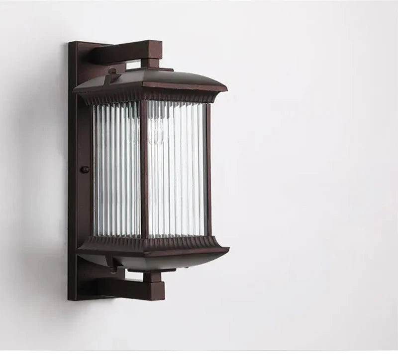 Outdoor Wall Lamps Aisle Wall Light IP54 Waterproof Corridor Balcony Modern New Chinese Villa Door Lights Porch Garden Gate Lamp
