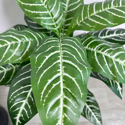 130-180cm Large Artificial Banana Tree Fake Tropical Plant Lifelike Big Leaf Plants For Home Office Hotel Cafe Shop Decoration