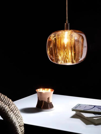 Modern Nordic LED Crystal Chandelier Luxury Pendant Light For Living Room Bedroom Dining Room Attic Kitchen Home Lustre Lamp