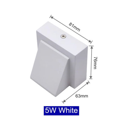 Luxury LED Wall Lamp Modern Up Down Wall Sconce Black Waterproof Aluminum Light Fixture Indoor Outdoor Bedroom Living Room Hallway Hotel Decor-5W 10W LED Wall Lamp Waterproof IP65 Outdoor Wall Light Sconce Balcony Garden Decoration Lighting Lamp