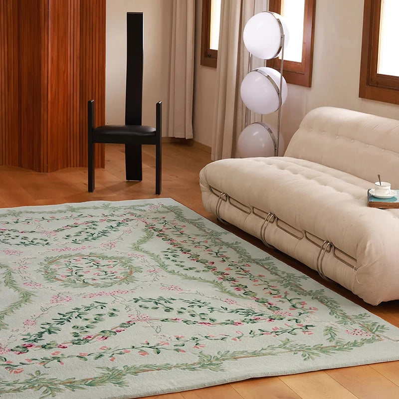 Nordic-style water-absorbing and anti-fading carpets are used for home decoration of sofas, bedrooms and living rooms
