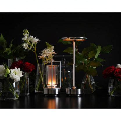 Simple Charging Table lamp Restaurant Bar Desk Lamp Dimming Atmosphere Waterproof IP40 USB Charging Touch Switch Decoration Lamp