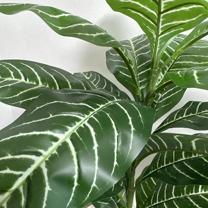 130-180cm Large Artificial Banana Tree Fake Tropical Plant Lifelike Big Leaf Plants For Home Office Hotel Cafe Shop Decoration