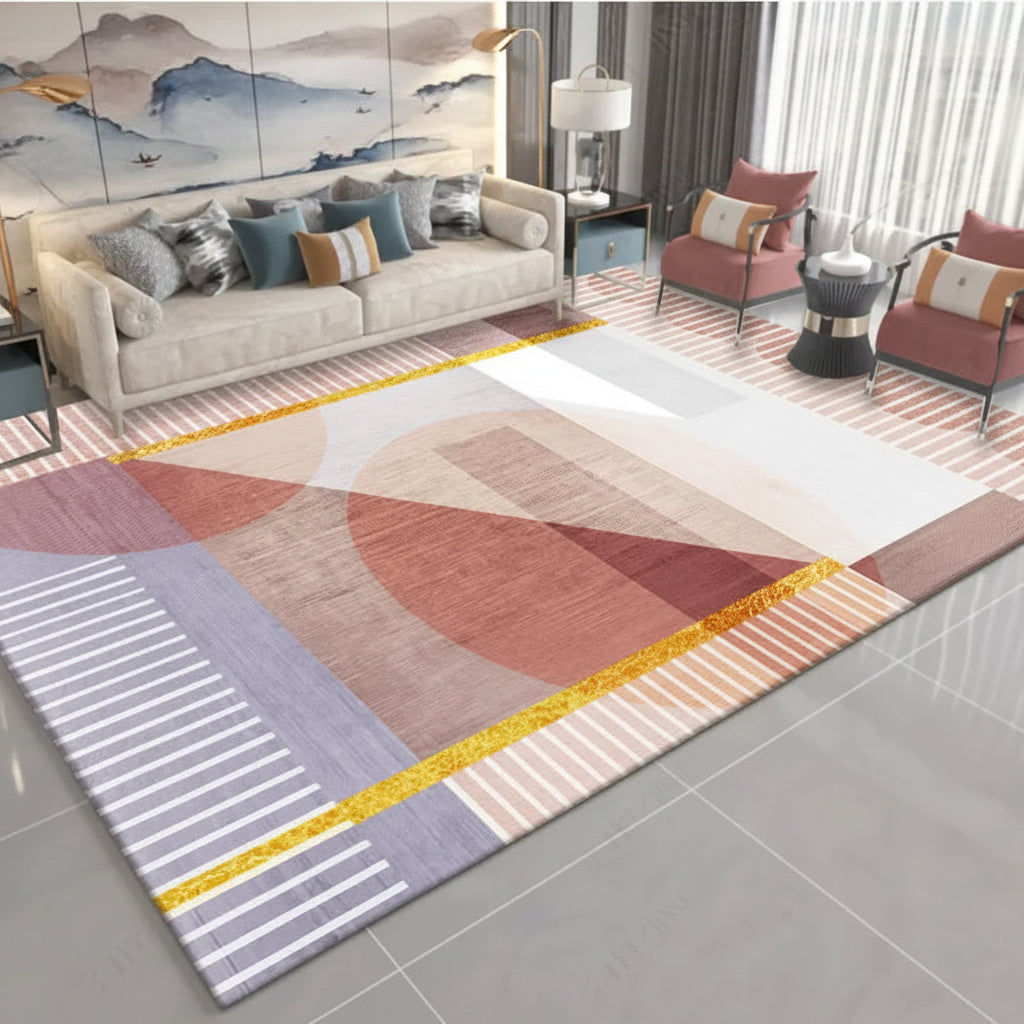 Modern grey  carpets are, suitable for home decoration in living rooms and bedrooms