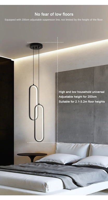 Nordic Pendant Light Hanging Lamps For Interior Lighting Fixture Living Bedroom Dining Table Home Decoration Pendant Lamp
