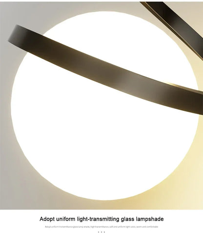 Nordic LED Pendant Light Bedroom bedside hanging line light For Living Home Decoration Dining Table Hanging Lamp Indoor lighting
