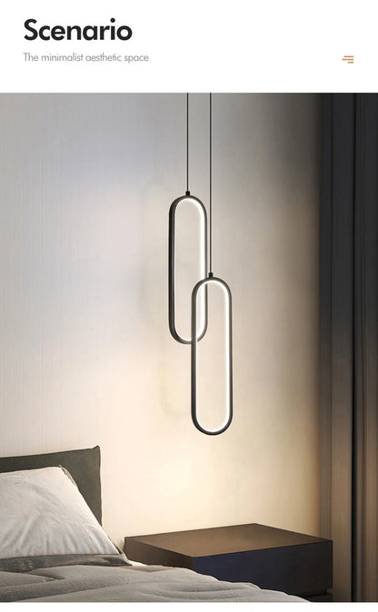 Nordic Pendant Light Hanging Lamps For Interior Lighting Fixture Living Bedroom Dining Table Home Decoration Pendant Lamp