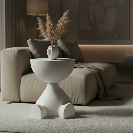 Movable Coffee Side Table Minimalist Sofa Small Living Room Small Spaces Bedroom Creative Tea Table Innovative Tatami End Table