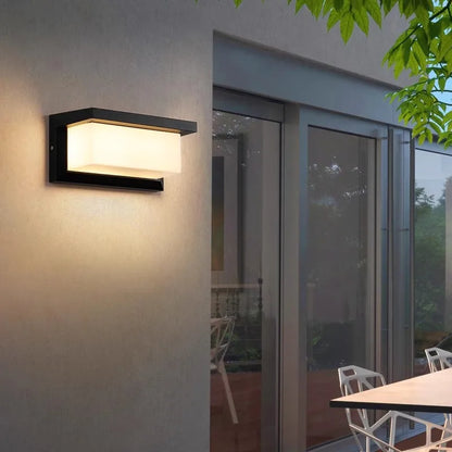 Motion Sensor Outdoor Wall Light LED Security Light Radar Sensor Waterproof IP65 Exterior Wall Sconce Porch Light Patio Light Garden Light Garage Light Front Door Light 20W AC 85-265V Auto On Off Dusk to Dawn