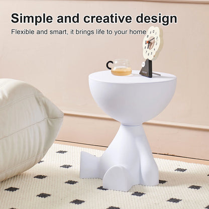 Movable Coffee Side Table Minimalist Sofa Small Living Room Small Spaces Bedroom Creative Tea Table Innovative Tatami End Table