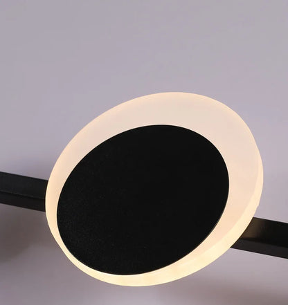 Modern Nordic Art Deco LED Wall Lamp 3000K Living Room Sofa Background Bedroom Bedside Hotel Hall Wall Lighting Creativity Decor