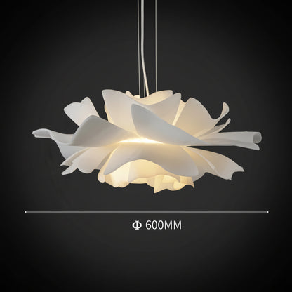Scandinavia Flower Suspension Acrylic Pendant Lamp Ceiling Chandelier Hanging Light for Kitchen Living Room Bedroom