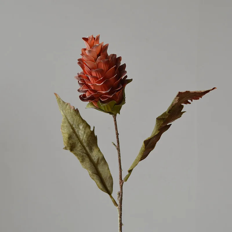 60CM Artificial Flower European Retro Home Decor Living Room Flower Arrangement Wedding Photography Prop Pineapple Flower