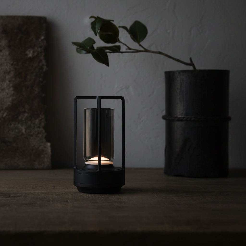 Simple Charging Table lamp Restaurant Bar Desk Lamp Dimming Atmosphere Waterproof IP40 USB Charging Touch Switch Decoration Lamp