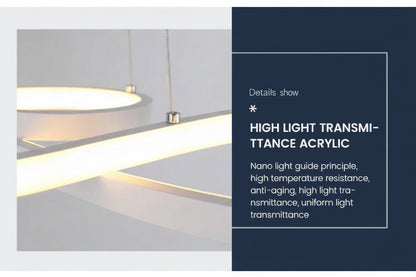 Modern Kitchen Island Pendant Lights Bar Table Dining Room Decor Hanging Lights Remote Dimming Kitchen Led Cord Pendant Lamp