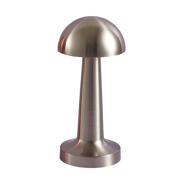 Retro Table Lamp Metal Touch Decor for Bar Coffee Restaurant Decoration Light Desk LED Rechargeable Night Light Bedroom Decor