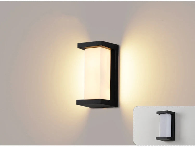 Motion Sensor Outdoor Wall Light LED Security Light Radar Sensor Waterproof IP65 Exterior Wall Sconce Porch Light Patio Light Garden Light Garage Light Front Door Light 20W AC 85-265V Auto On Off Dusk to Dawn