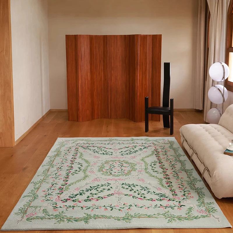 Nordic-style water-absorbing and anti-fading carpets are used for home decoration of sofas, bedrooms and living rooms