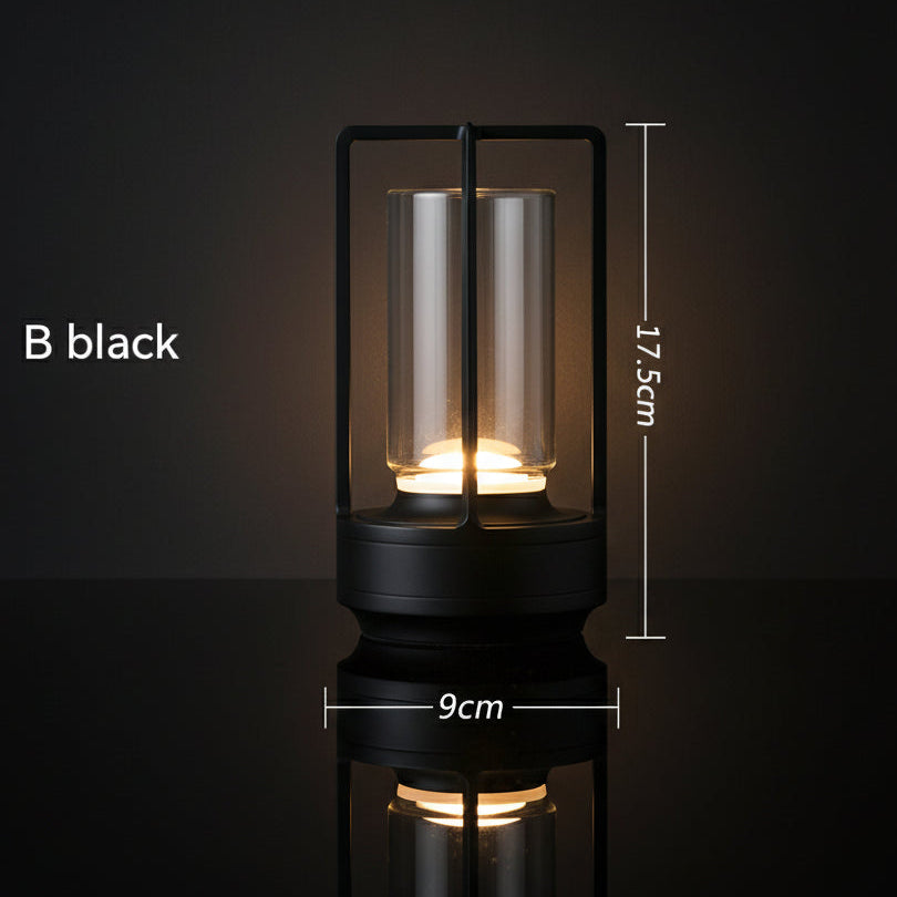 Simple Charging Table lamp Restaurant Bar Desk Lamp Dimming Atmosphere Waterproof IP40 USB Charging Touch Switch Decoration Lamp