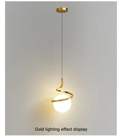 Nordic LED Pendant Light Bedroom bedside hanging line light For Living Home Decoration Dining Table Hanging Lamp Indoor lighting