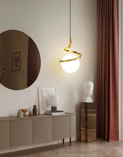 Nordic LED Pendant Light Bedroom bedside hanging line light For Living Home Decoration Dining Table Hanging Lamp Indoor lighting
