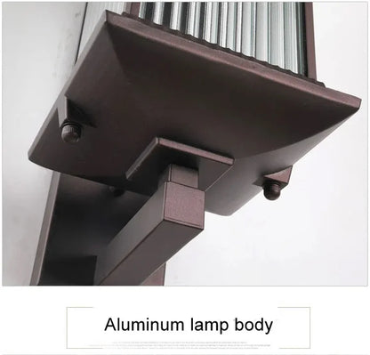 Outdoor Wall Lamps Aisle Wall Light IP54 Waterproof Corridor Balcony Modern New Chinese Villa Door Lights Porch Garden Gate Lamp