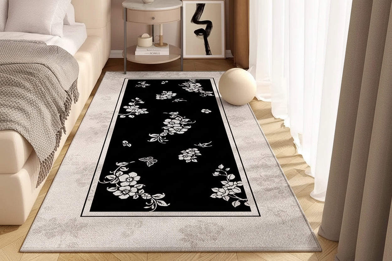 front door mat, sofa carpet, bedroom carpet, anti-slip home decoration