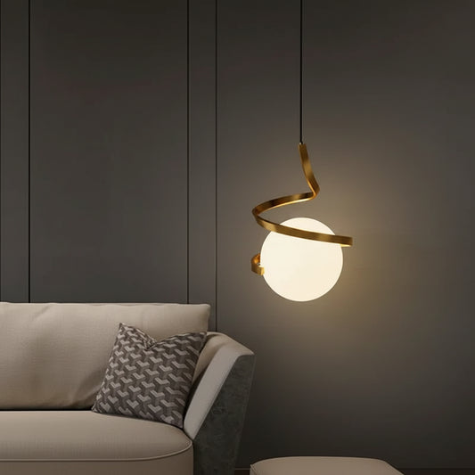 Nordic LED Pendant Light Bedroom bedside hanging line light For Living Home Decoration Dining Table Hanging Lamp Indoor lighting
