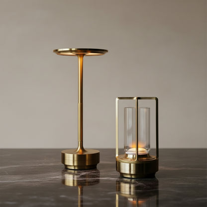 Simple Charging Table lamp Restaurant Bar Desk Lamp Dimming Atmosphere Waterproof IP40 USB Charging Touch Switch Decoration Lamp