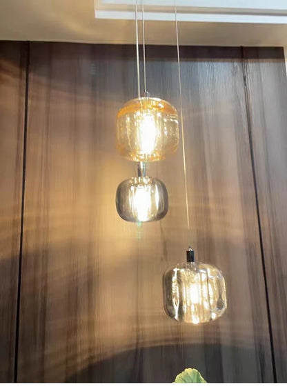 Modern Nordic LED Crystal Chandelier Luxury Pendant Light For Living Room Bedroom Dining Room Attic Kitchen Home Lustre Lamp