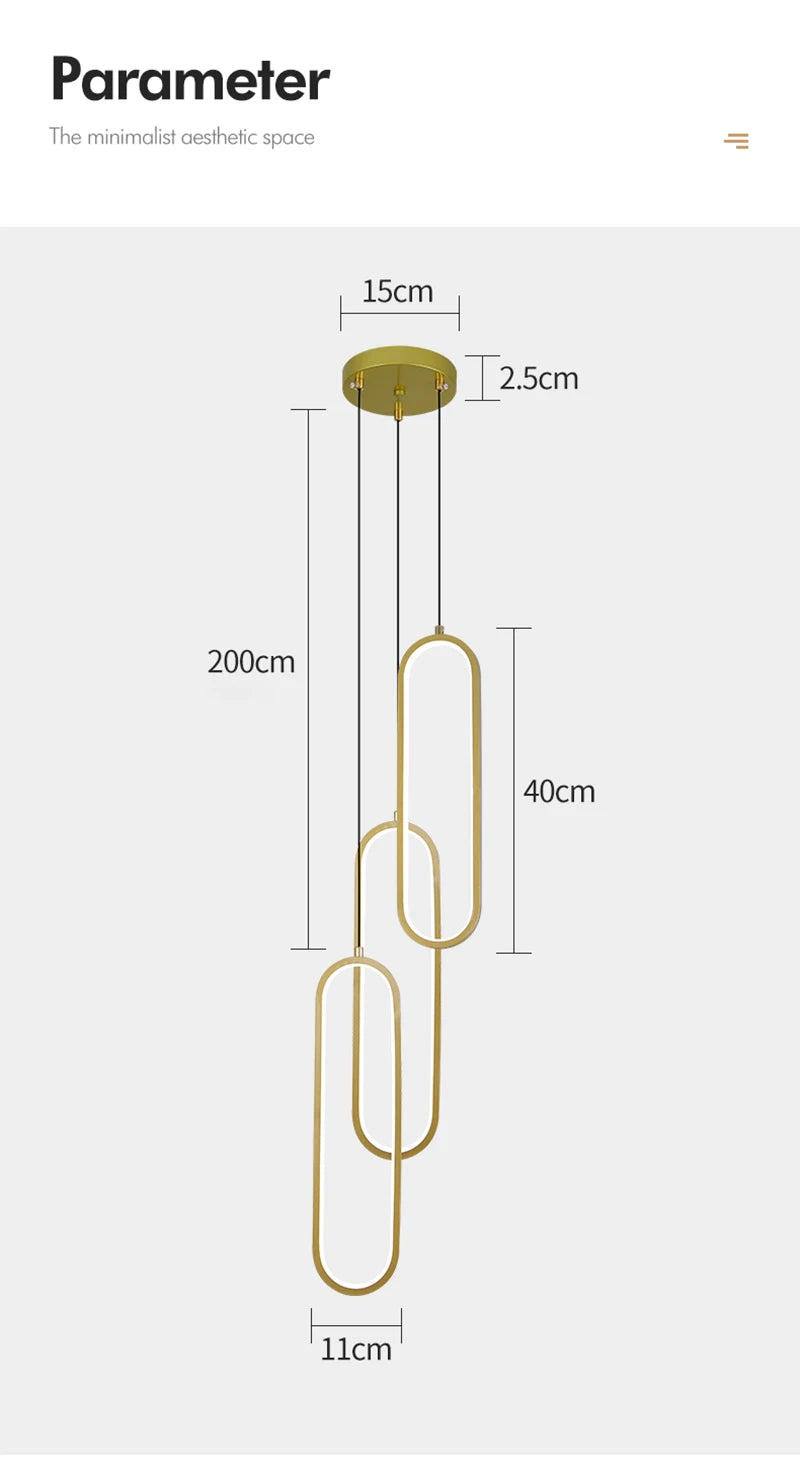 Nordic Pendant Light Hanging Lamps For Interior Lighting Fixture Living Bedroom Dining Table Home Decoration Pendant Lamp