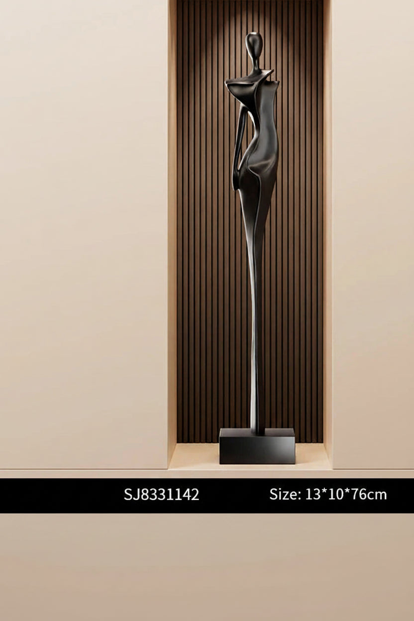 Home Decor Luxury Figure Abstract Art Sculpture Decorations,Vertical High Living Room Entrance,Hotel Statue Decoration Resin