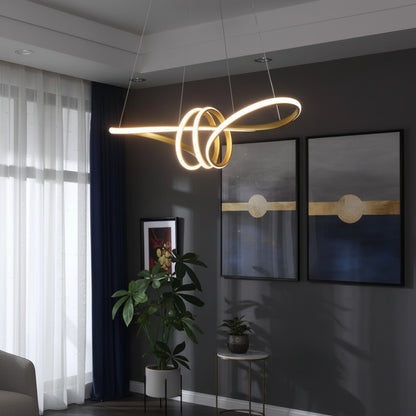 Modern Kitchen Island Pendant Lights Bar Table Dining Room Decor Hanging Lights Remote Dimming Kitchen Led Cord Pendant Lamp