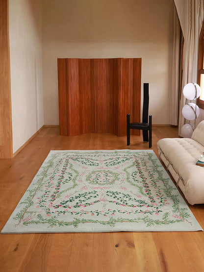 Nordic-style water-absorbing and anti-fading carpets are used for home decoration of sofas, bedrooms and living rooms