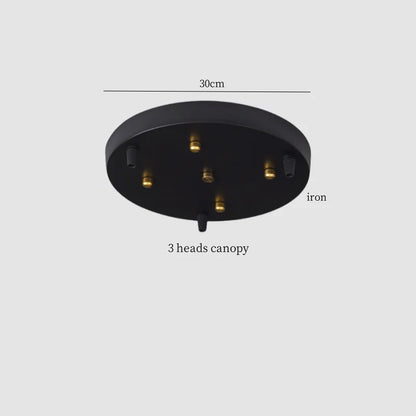 IWHD Bulgari Marble LED Pendant Lights Fixture Bedside Cafe Living Room Kitchen Loft Iron Socket Hanging Lamp Lighting Luminaire
