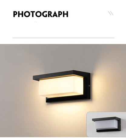Motion Sensor Outdoor Wall Light LED Security Light Radar Sensor Waterproof IP65 Exterior Wall Sconce Porch Light Patio Light Garden Light Garage Light Front Door Light 20W AC 85-265V Auto On Off Dusk to Dawn