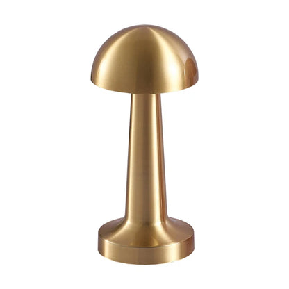 Retro Table Lamp Metal Touch Decor for Bar Coffee Restaurant Decoration Light Desk LED Rechargeable Night Light Bedroom Decor