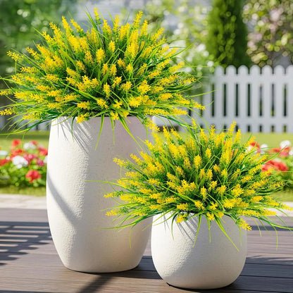 Artificial Plastic Lavender Flower Plant Wedding Bridal Bouquet Holiday Decor Vase Home Table Ourdoor Yard Party DIY Decor Props