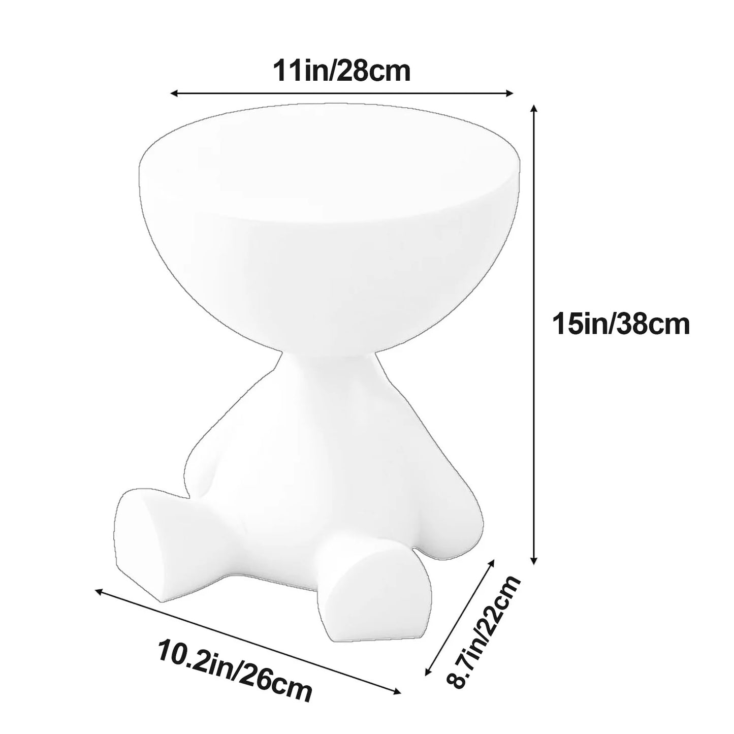 Movable Coffee Side Table Minimalist Sofa Small Living Room Small Spaces Bedroom Creative Tea Table Innovative Tatami End Table