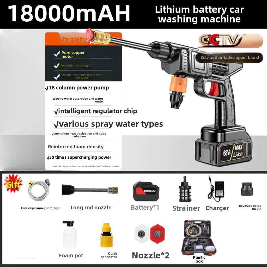 Cordless High-Pressure Washer
