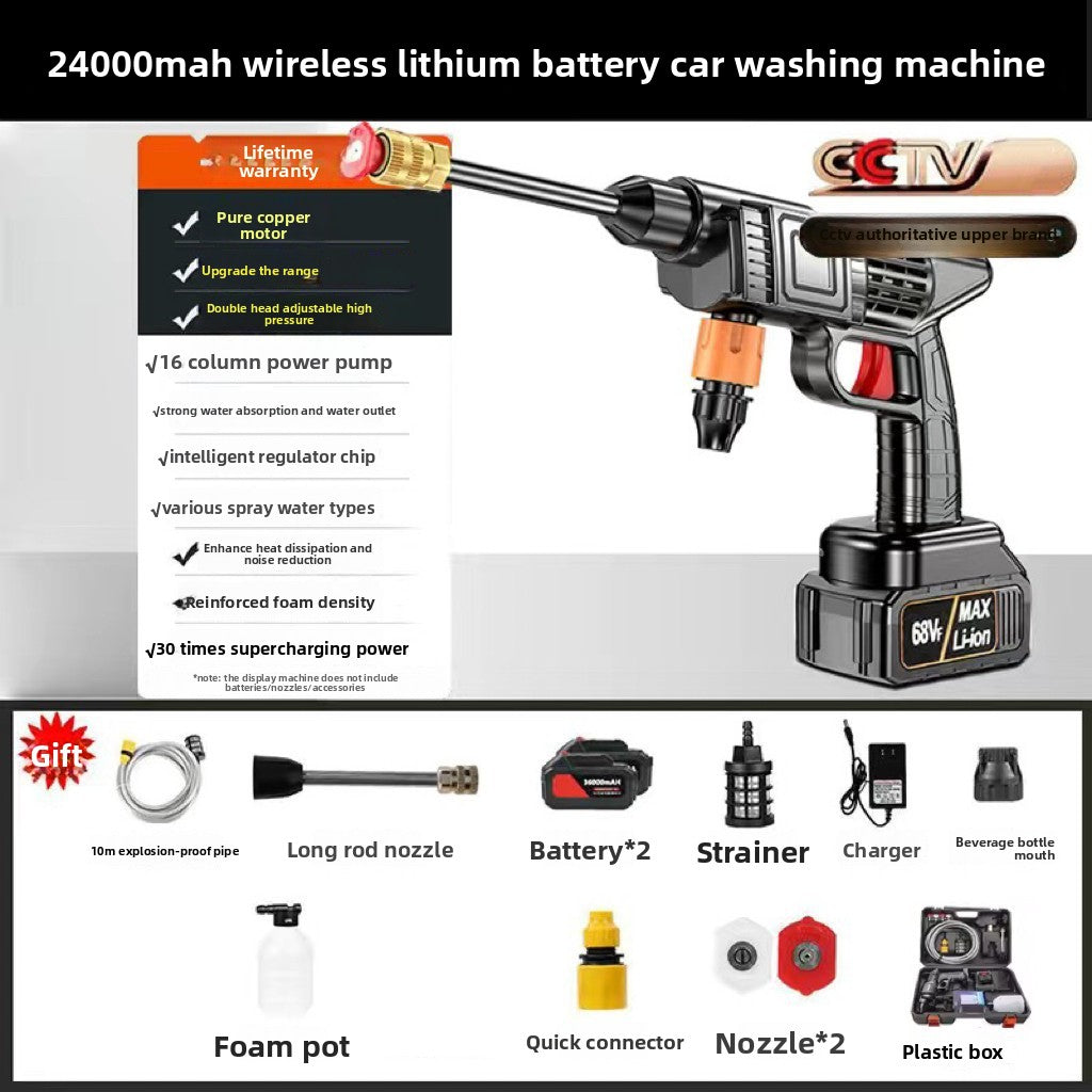 Cordless High-Pressure Washer